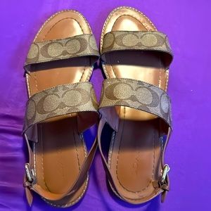 Coach sandals